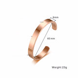 Daiiibabyyy Bangle Bracelet Men, Cuff Bracelets, Stainless Steel Bracelet, Dainty Brazalets, Minimalist Bracelet Jewelry, Cuffs Bangles