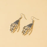 Lost Lady New Fashion Claw Hand Bone Ladies Earrings With The Same Personality Dark Earrings Alloy Jewelry Wholesale