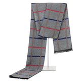 foulard luxury cashmere scarf for men's winter leisure business Plaid neckwear and long Scarves style man gift daiiibabyyy