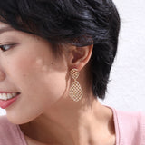 Fashion Earrings for Women Statement Gold Color Jewelry Suspension Earrings Dangle Pendientes orecchini brincos Hanging Modern daiiibabyyy