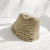 Wool Winter Bucket Hat Panama Women Men Bob Hip Hop Cap Gorros Solid Color Unisex Cotton Caps Man Fishing Bucket Flat Hat daiiibabyyy