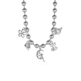 Lost Lady New Rabbit Pendant Necklace Metal Alloy Necklace Punk Style Street Fashion Jewelry Men's Birthday Gift Party Girl Gift daiiibabyyy
