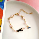 Personality cute cartoon drop glaze bracelet 2022 Japan and Korea new trend of women's bracelet party gift jewelry daiiibabyyy