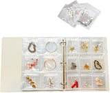 Transparent Anti Oxidation Jewelry Storage Book Gifts Jewelry Zip-lock Bag Reclosable Necklace Bags  Portable Earring Holders daiiibabyyy