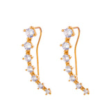 NO Piercing Crystal Rhinestone Ear Cuff Earrings for Women Wrap Stud Clip Earrings Girl Trendy Earrings Jewelry Bijoux New daiiibabyyy
