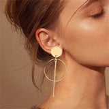2021 New Fashion Simple Earrings For Women Exaggerated Wild Stone Geometric Shapes Marble Jewelry Gifts Banquet Girls daiiibabyyy
