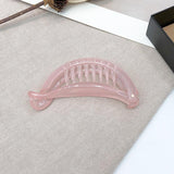 Elegant Banana Shape Hair Clips Sweet Candy Colors Hair Claw Women Girls Ponytail Holder Hairpins Fashion Hair Accessories daiiibabyyy