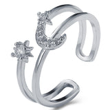 2022 New Korean Style Flower Rings for Women Punk Trendy Vintage Plum Blossom Ring Small Daisy Flower Rings Party Couple Rings daiiibabyyy