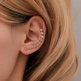 New Helix Cartilage Conch Fake Without Piercing Cuff Earring Earcuff Wrap Rock Earring Cuff No Piercing Women Clip Adjustable daiiibabyyy