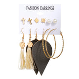 Fashion Gold Hoop Earrings Set Women Pearl Hoop Earrings Oversize Metal Circle Punk Earring 2022 Female Fashion Jewelry Dangler daiiibabyyy