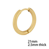 Lost Lady Milla Hoop Earring Stainless Steel Earring Fashion Ladies Alloy Jewellery Wholesale Direct Sales daiiibabyyy