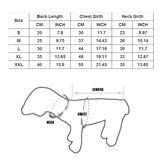 Waterproof Pet Clothes Jumpsuit Reflective Dog Jacket Small Dog Water Resistant Dog Raincoat Clothes