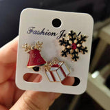 3pcs/set Merry Christmas Brooches Snowflake Tree Elk Socks Enamel Badge Small Brooch Women Fashion Party Jewelry  Xmas Gifts daiiibabyyy