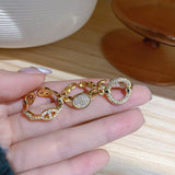 Rings for Women Fashion Simple Opening Adjustable Ring Geometry Light Luxury Elegant Ring Jewelry Accessories Wholesale daiiibabyyy