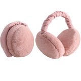 Creative Hamburger Warmer Ear Muffs Foldable Winter Head Hood Headband Earmuffs Outdoor Winter Accessories for Children Adults daiiibabyyy