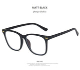 Daiiibabyyy Square Anti Blue Light Glasses Women Computer Gaming Men Blocking Blue-ray Lunettes De Sol Clear Eye glasses Spectacles Frames