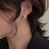 2022 New Fashion Sweet Pearl Flowers Fresh Women Earrings Contracted Joker Elegant Temperament Stud Earrings Jewelry daiiibabyyy