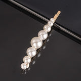 Ins Fashion 1Set Women Girls Elegant Pearls Hair Clips Sweet Headwear Hair Ornament Hairpins Barrettes Hairgrip Hair Accessories daiiibabyyy