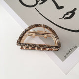 Fashion Acetate Triangle Hair Clips for Women Girls Hair Claw Chic Barrettes Claw Crab Hairpins Styling Tool Hair Accessories daiiibabyyy