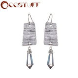 Trendy Drop Earrings For Women Vintage Jewelry Jewellery Fashion Geometric Irregular Pendientes Alloy Hotsale 2021 New Arrival daiiibabyyy