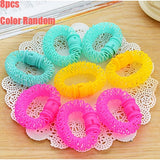 Daiiibabyyy 8/6/5Pcs Magic Curler Hair Rollers Curls Roller Lucky Donuts Curly Hair Styling Make Up Tools Accessories For Woman Lady