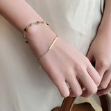 Double-deck Exquisite Retro Bracelet for Women Bead Charm Bracelet Fashion Luxury Jewelry Wholesale daiiibabyyy