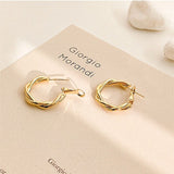 Drop Earrings for Women Exquisite Geometric Simple Annular Metal Women Earrings Fashion Jewelry Accessories Wholesale daiiibabyyy