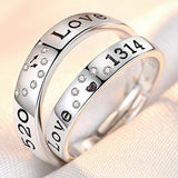 Classic Couple Rings For Men Women CZ Stone Trendy Wedding Lovers' Ring Jewelry Romantic Valentine's Day Present Ring Accessory daiiibabyyy