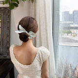 Elegant Women Bowknot Donuts Twist Headband Magic Hair Bun Maker DIY Hairstyle Tool Sweet French Bud Dish Hair Accessories Girls daiiibabyyy