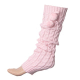 Women Girl Knit Winter Leg Warmer Socks Japanese Loose Style Lady Sock Boots Knee Stockings Candy Leggings Warm Heap Heap Socks daiiibabyyy