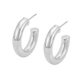 Lost Lady New Fashion Hoop Earrings Butterfly Ring-Shaped Ladies Earrings Jewelry Wholesale Direct Sales daiiibabyyy