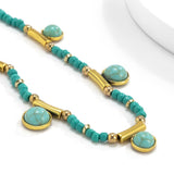 Daiiibabyyy New INS Creative National Style Fashion Temperament Necklace High-quality Handmade Natural Stone Choker Fashion Jewelry Gift