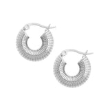 Lost Lady New Fashion Hoop Earrings Butterfly Ring-Shaped Ladies Earrings Jewelry Wholesale Direct Sales daiiibabyyy