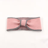 Wide Knitted Headband Bows Knotted Winter Women Turban Hair Accessories Face Wash Headband Temperament Wide-brimmed Headband daiiibabyyy
