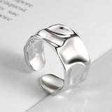 Fashion Jewelry Rings Set Hot Selling Metal Alloy Hollow Round Opening Women Finger Ring For Girl Lady Party Wedding Gifts New