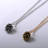Timlee N031 Free shipping,New Simple Pine Nut Plant Specimen Pendant Necklace,Fashion Jewelry daiiibabyyy