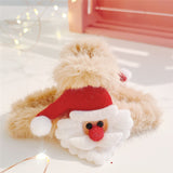 Fashion Christmas Plush Catch Clip Acrylic Hair Claws For Women Girls Santa Party Festival Hair Accessories Gift 2021 daiiibabyyy