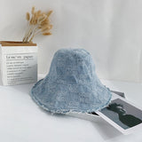 Fashion Soft Bucket Hat Men Outdoor Sports Hip Hop Cap Burr Denim Women Summer Fishing Sun Hat Panama For Man Newest Hats daiiibabyyy