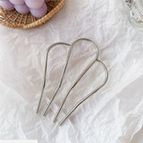Daiiibabyyy  New U Shape Hair Clips Bobby Pins for Women Girls Bride Hair Styling Accessories Black Hairpins Metal Barrettes Bun Maker daiiibabyyy