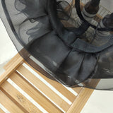 Daiiibabyyy Sun Hat Organza Ladies Yellow Flower Elegant Church Hats Women Summer Spring Stylish Lightweight Hawaiian Beach Hat