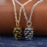 Timlee N031 Free shipping,New Simple Pine Nut Plant Specimen Pendant Necklace,Fashion Jewelry daiiibabyyy