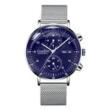 Daiiibabyyy Mens Fashion Mechanical Watches Business Automatic Wristwatch Stainless Steel Luminous Designer Clock Reojes De Hombre New 2024