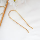 Daiiibabyyy  New U Shape Hair Clips Bobby Pins for Women Girls Bride Hair Styling Accessories Black Hairpins Metal Barrettes Bun Maker daiiibabyyy