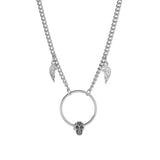 Lost Lady New Rabbit Pendant Necklace Metal Alloy Necklace Punk Style Street Fashion Jewelry Men's Birthday Gift Party Girl Gift daiiibabyyy
