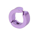 Popular 1 pc Stainless Steel Painless Ear Clip Earrings For Men/Women Punk Gold Silver Non Piercing Fake Earrings Jewelry Gift daiiibabyyy