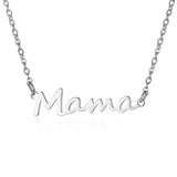 Mother's Day Mama Letter Pendant Necklace For Women 3 Colors Mom Nameplate Clavicle Chain Choker Personality Jewelry Gift daiiibabyyy