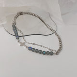 Necklace for Women Solid U-shaped Chain Horseshoe Chain Couple Chain Necklace Jewelry Wholesale Boho Jewelry Collar daiiibabyyy