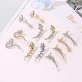 New Ear Cuff Flowers Non-Piercing Ear Clips Fake Cartilage Earring Jewelry for Women Men Wholesale Gifts Clip on Earrings daiiibabyyy
