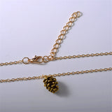 Timlee N031 Free shipping,New Simple Pine Nut Plant Specimen Pendant Necklace,Fashion Jewelry daiiibabyyy