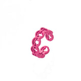 Lost Lady New Fashion Smiley Face Hollow Ladies Ring Opening Adjustable Trend Alloy Jewelry Wholesale Direct Sales daiiibabyyy
